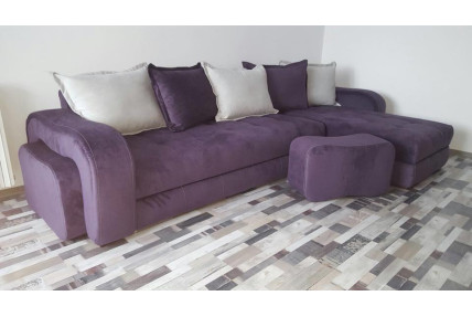 Monza canapea 3 locuri cu insula